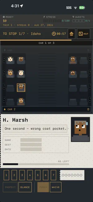 Ticket, Please screenshot 1