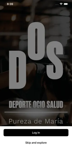 DOS DEPORTE APP screenshot 1