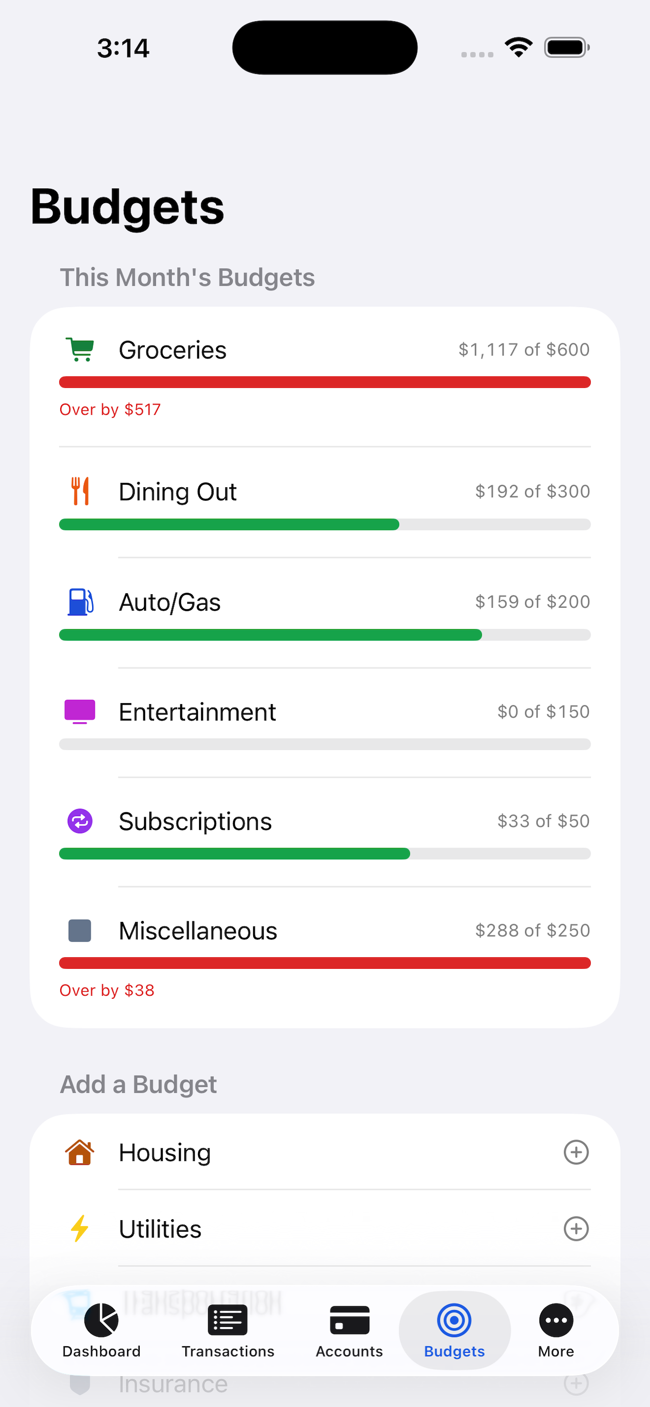 HomeTally — Family Budget