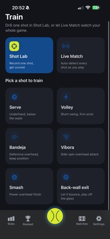 PadelLab Pro screenshot