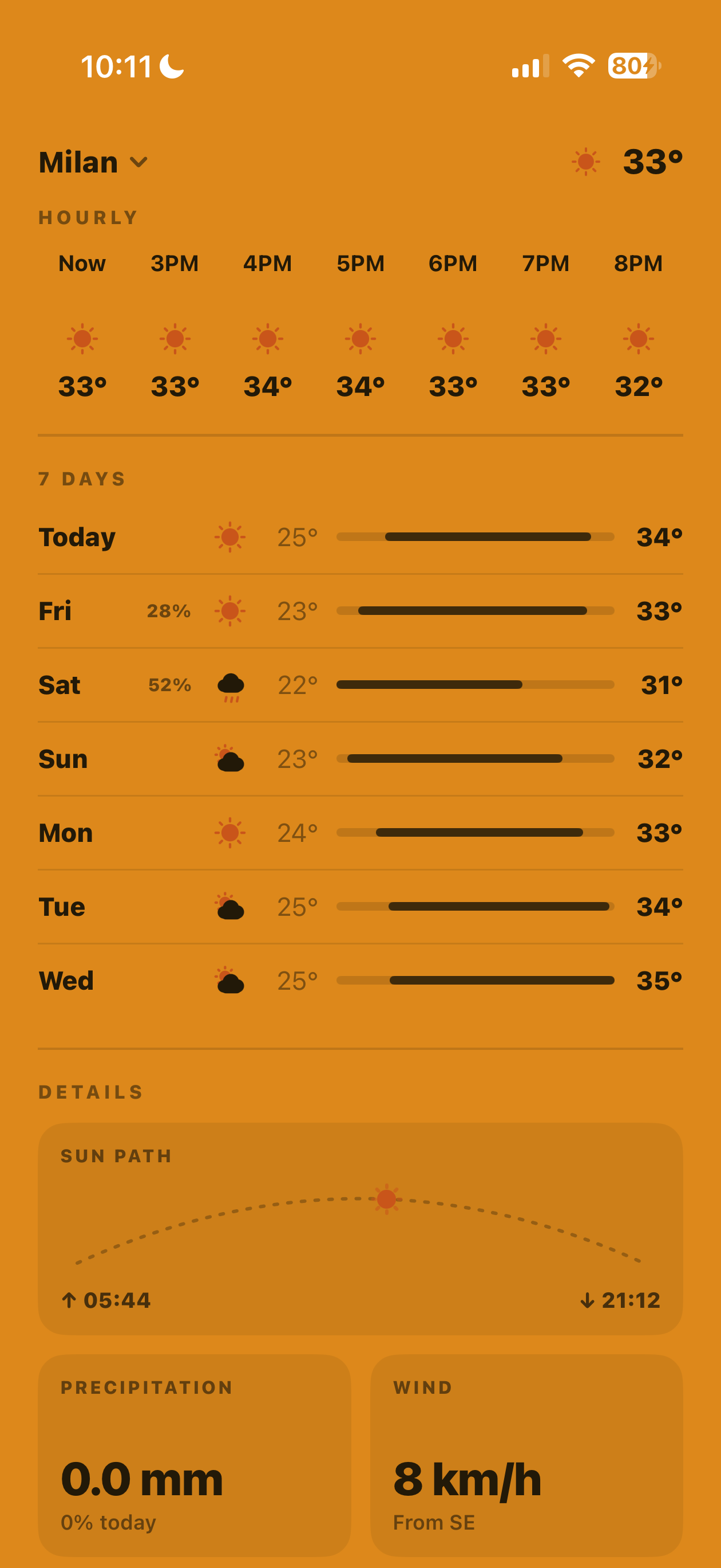 Fairweather Simple Weather screenshot 2