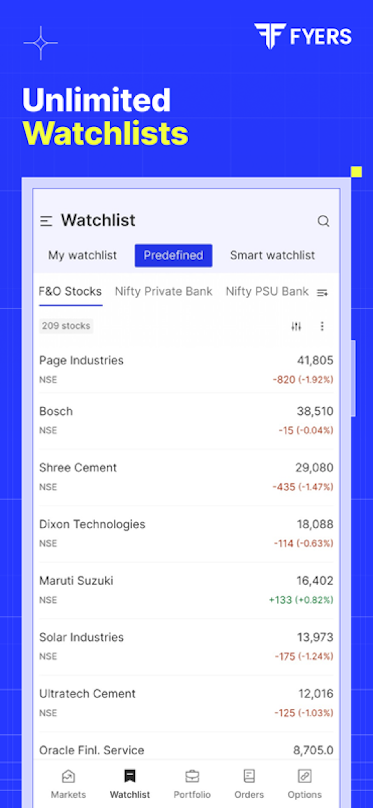 FYERS: Stocks & Option Trading