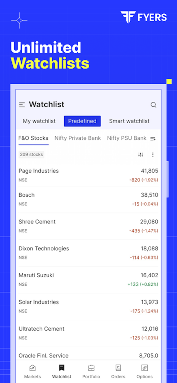 FYERS: Stocks & Option Trading screenshot 1