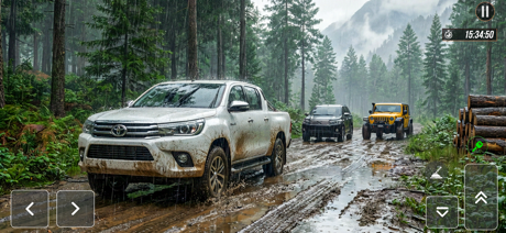 疯狂吉普越野游戏,Simulator prado jeep screenshot 2