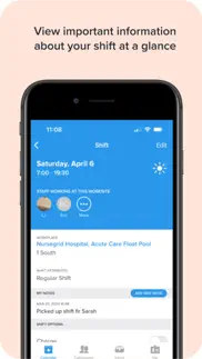 nursegrid nurse shift calendar iphone screenshot 3
