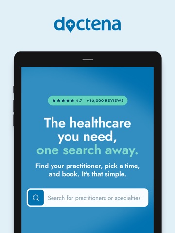 Doctena iPad screenshot 3