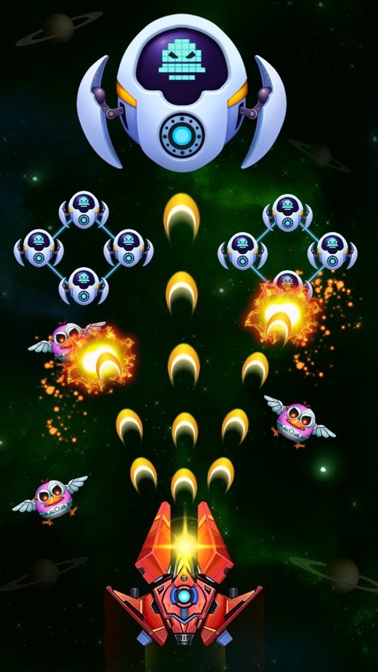Chicken Attack: Galaxy Shooter - 1.02 - (iOS)