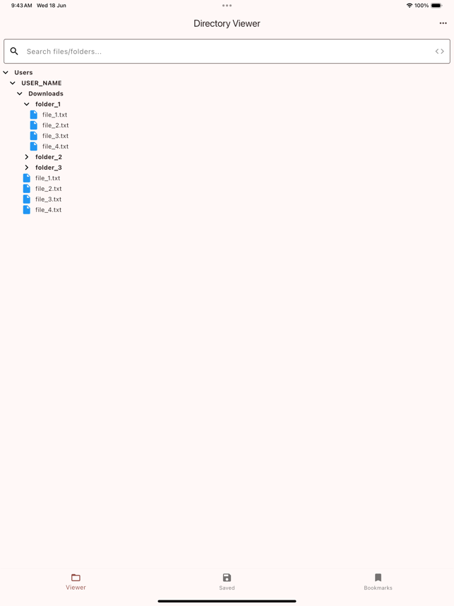 ‎Directory Viewer Screenshot