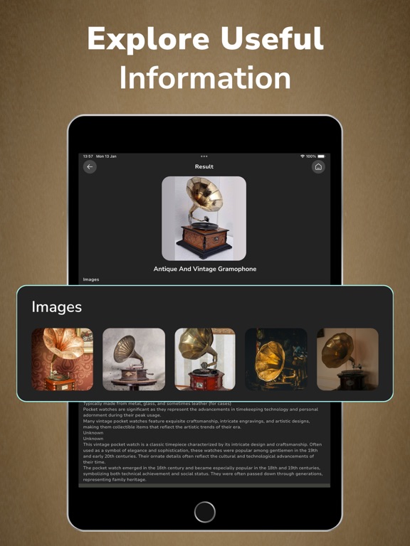 Antique Identifier Value Scan iPad screenshot 3 - Reference app