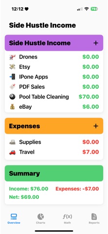My Side Hustle Tracker Screenshot 2 of 6