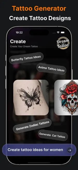 AI Tattoo Design・ Tattoo Dream screenshot 2