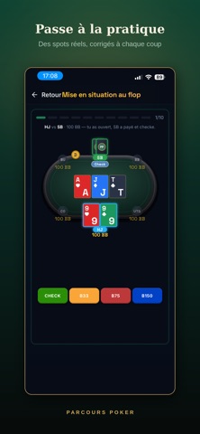 Parcours Poker Screenshot 4 of 4