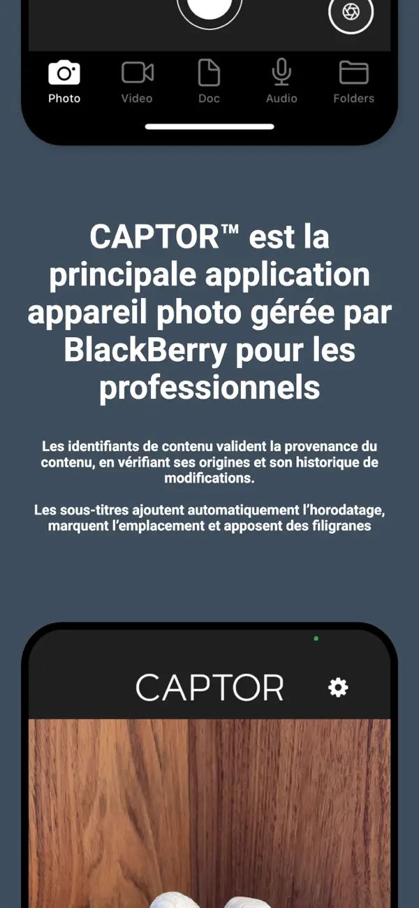 Screenshot #3 pour CAPTOR pour BlackBerry