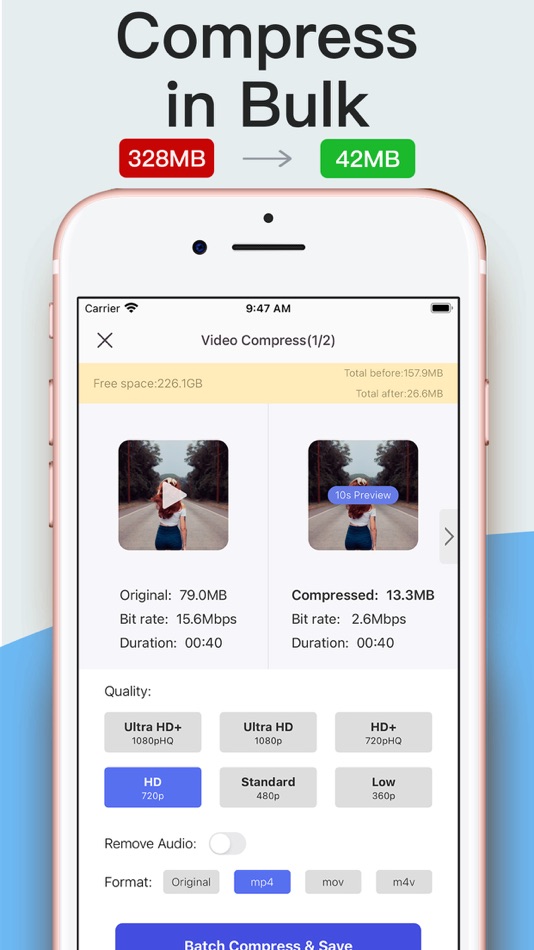 #1. Video Compressor : Converter (iOS) 由: 灯佳 梁