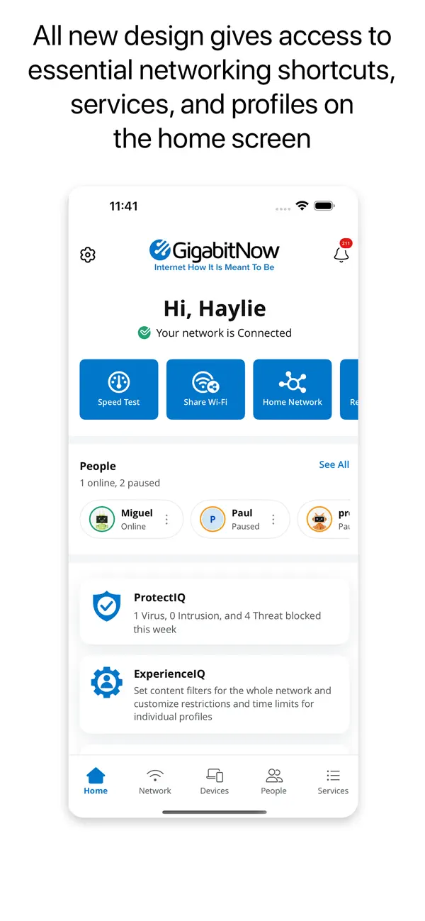 Screenshot #2 pour GigabitNow