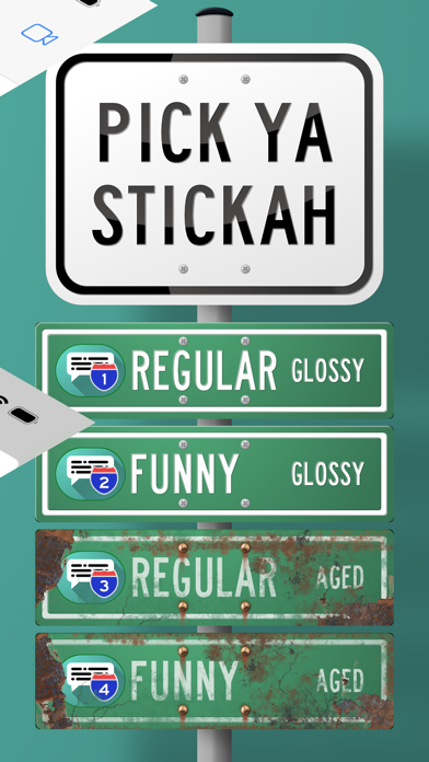 Funny Road Signs USA (Glossy) Screenshot
