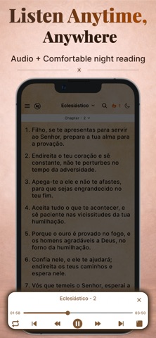 Catholic Bible: Audio + AI screenshot