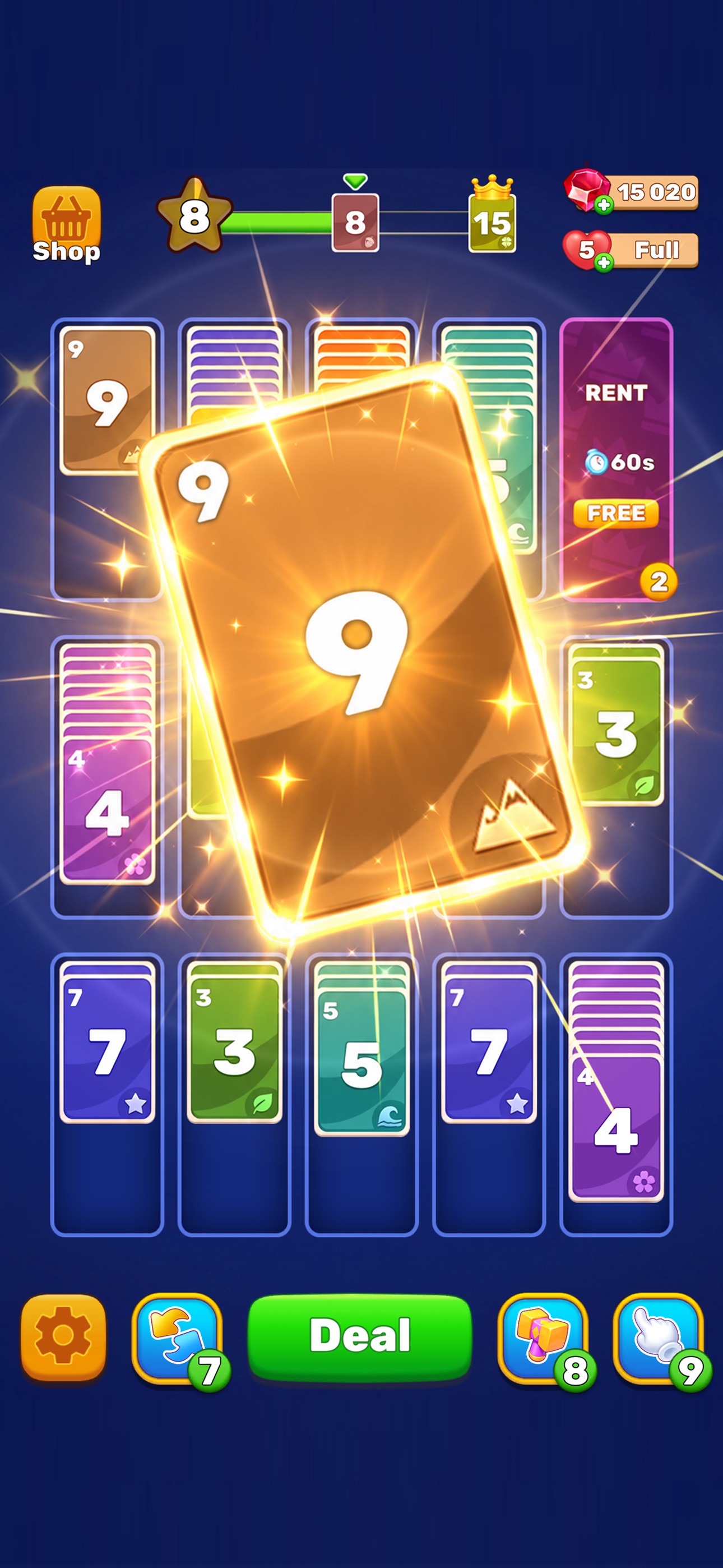 Screenshot 3 of Stackitaire: Solitaire Sort