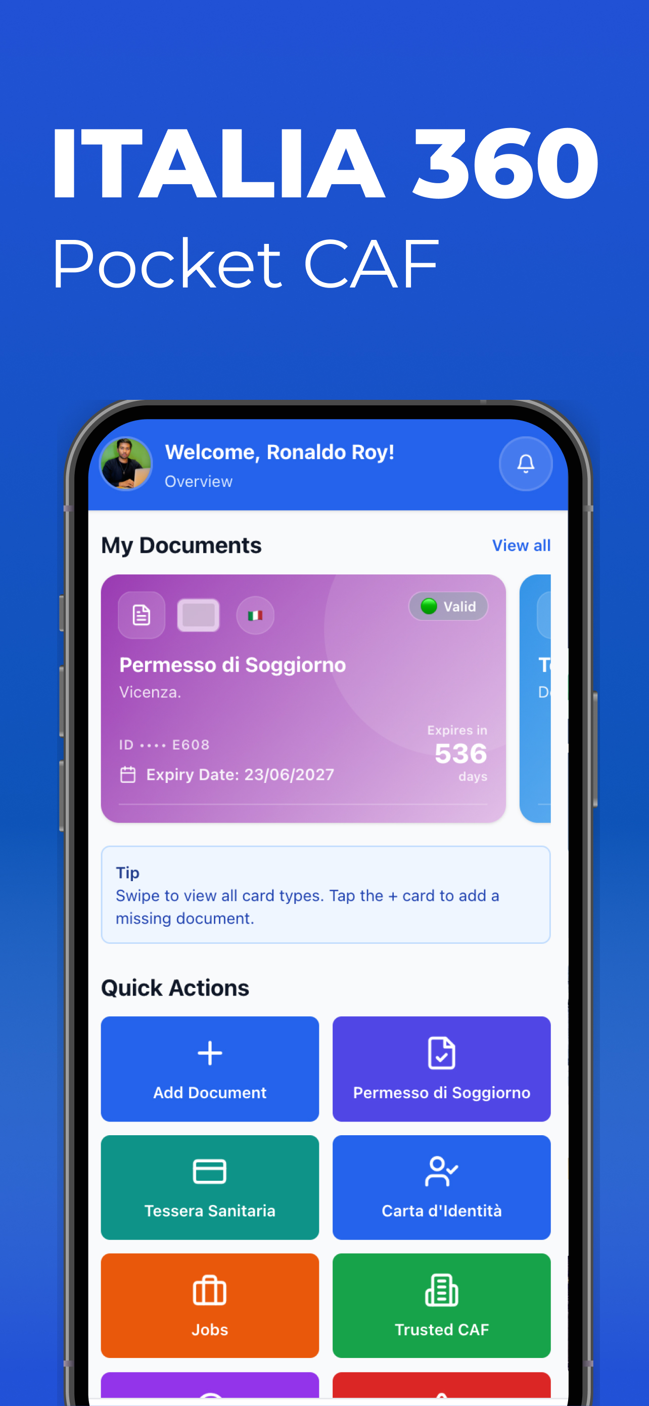 Italia360 - Pocket CAF