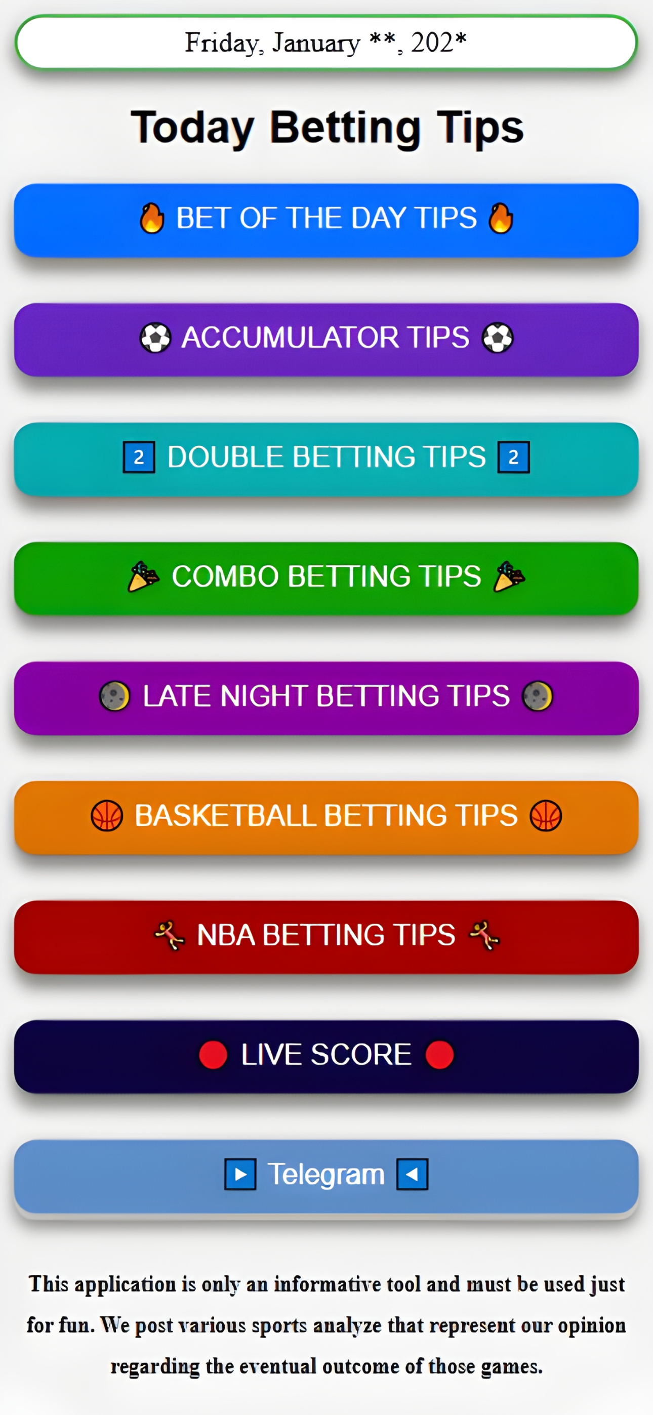 Betting Tips - Bet Prediction screenshot 5