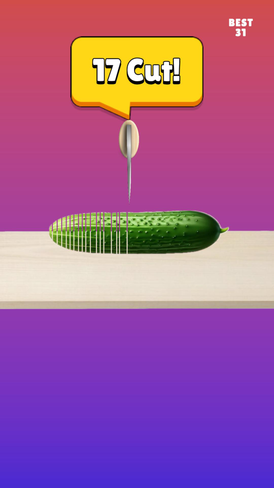 #1. cut cucumber mini Challenge (iOS) 由: Hideyuki Aono