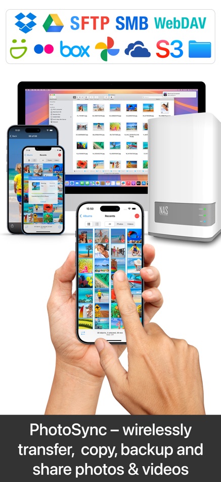 #1. PhotoSync – transfer photos (iOS) Von: touchbyte GmbH