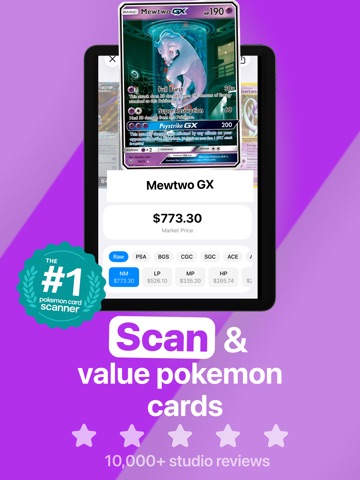 Scanémon: Trading Card Scanner iPad screenshot