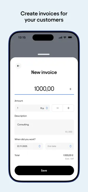 Truster Invoicing service screenshot 3