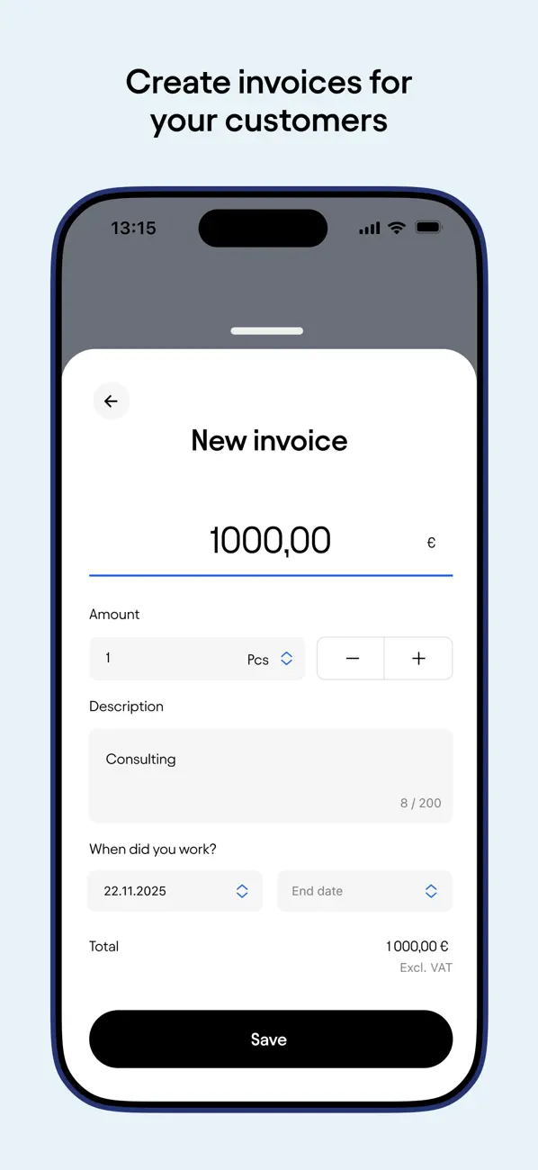 Screenshot #3 pour Truster Invoicing service