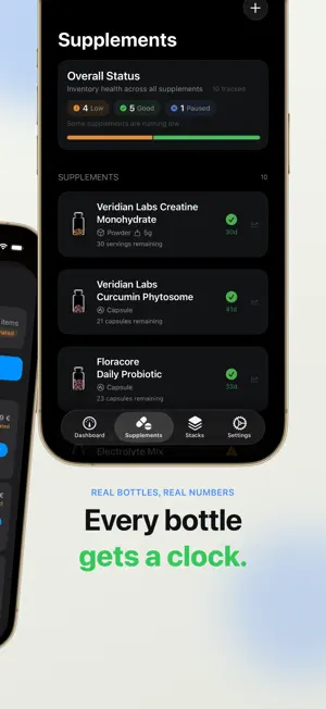 Re:Stock: Supplement Tracker screenshot 3