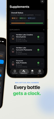 Re:Stock: Supplement Tracker Screenshot 3 of 8