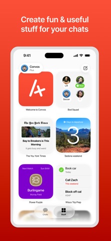 Convos · The Agentic Messenger screenshot