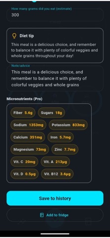 SnapBite - Smart Food Screenshot 3 of 10