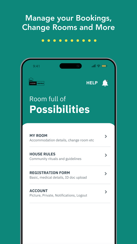 #4. Code Hostels (iOS) 由: Afzal Vohra