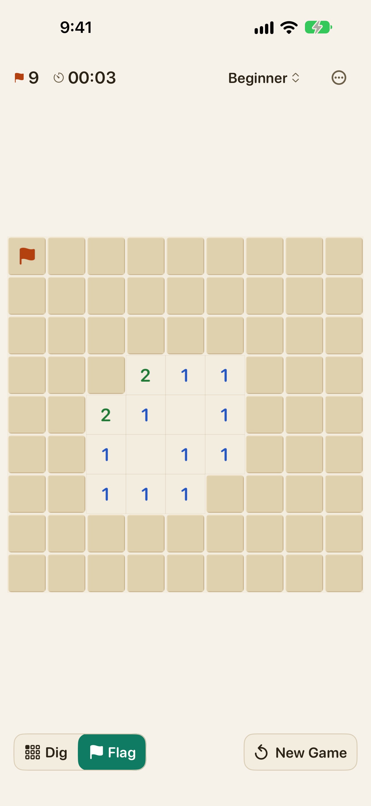 Screenshot 2 of Minesweeper Classic by CMORE