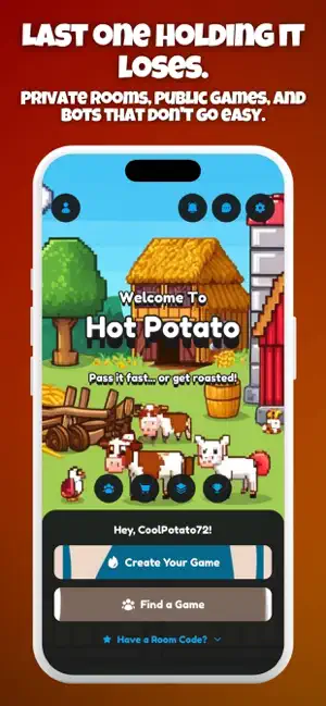 Hot Potato: Pass & Boom! screenshot 2