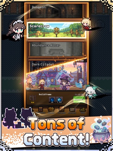 Legend of Witch : Idle RPG iPad screenshot