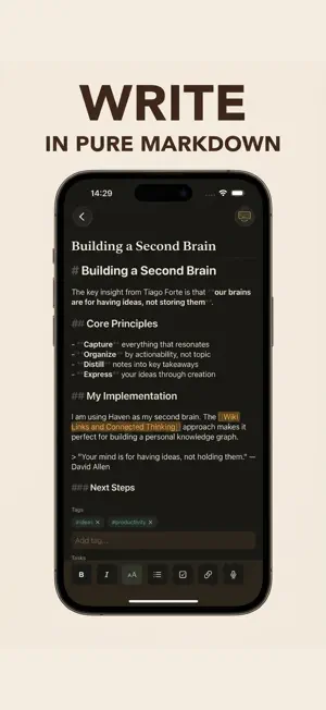 Haven Notes screenshot 4