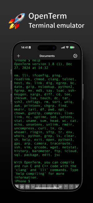 ‎OpenTerm Screenshot