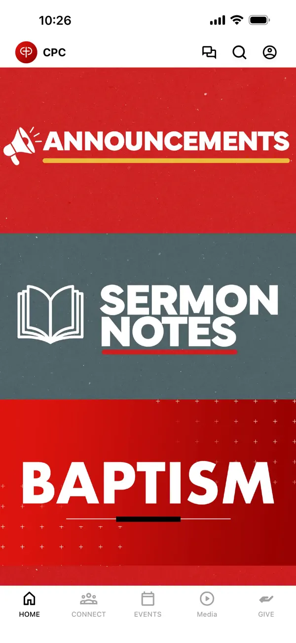 Screenshot #1 pour Connection Point Church Wylie