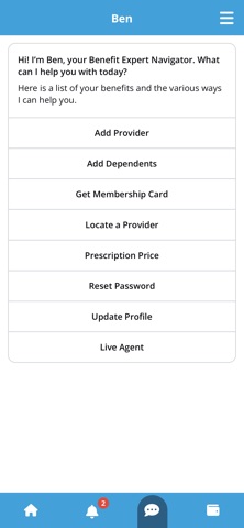 Welcome+ iPhone screenshot