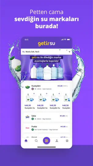 Getir: Market, Yemek Ve Dahası iPhone Ekran Görüntüsü 8