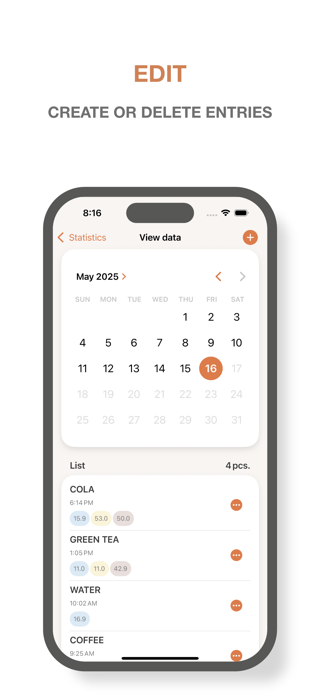 Drink Note – Water Tracker Screenshot 6 of 9