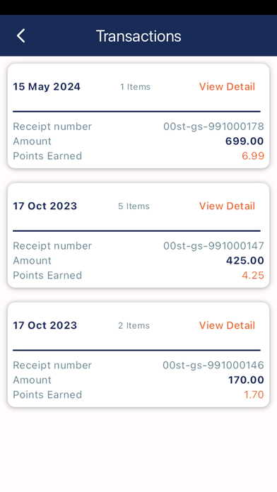 Chase Value Loyalty Screenshot