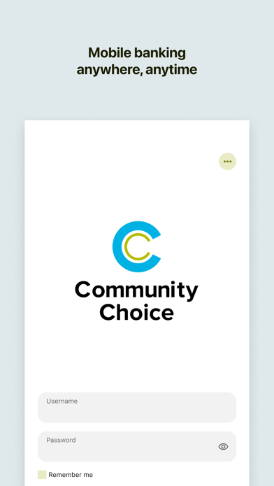 Community Choice Credit Union Screenshot