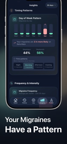 Claru: Migraine Tracker Screenshot 2 of 8