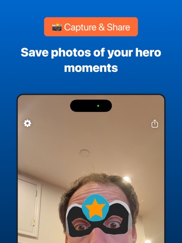 HeroMask AR iPad screenshot