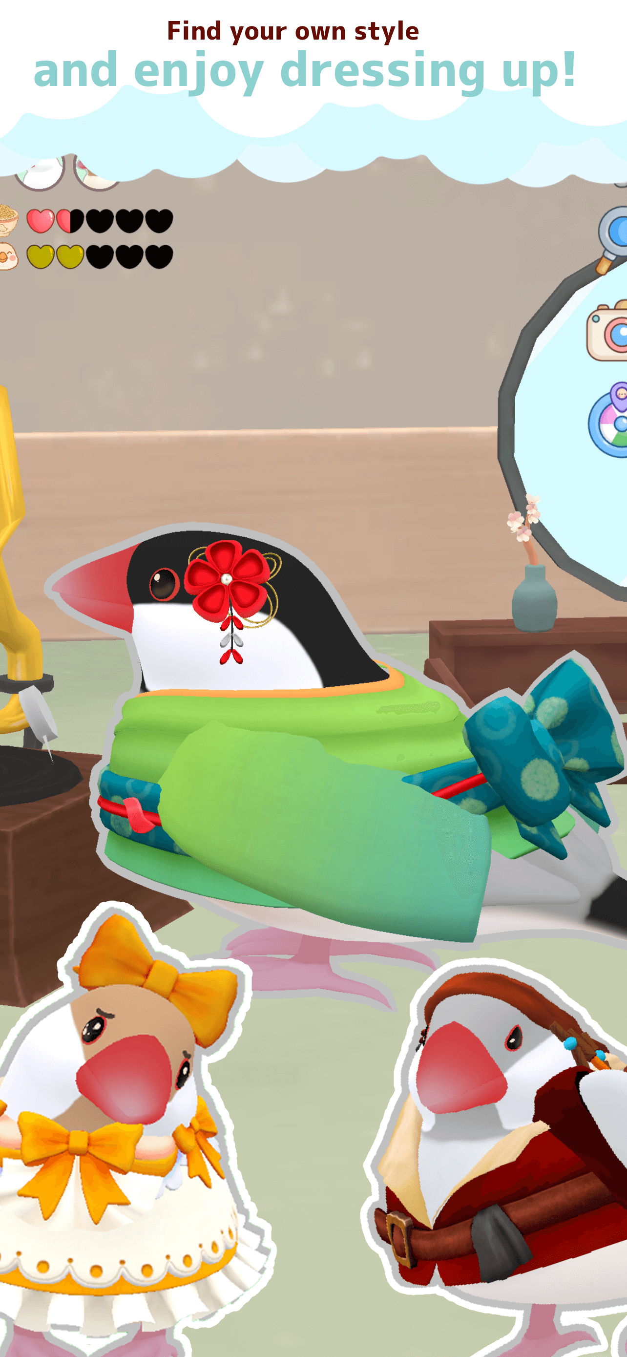 Happy Buncho Life: Bird Game