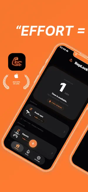 RepLock: No Pushups. No Apps. screenshot 1