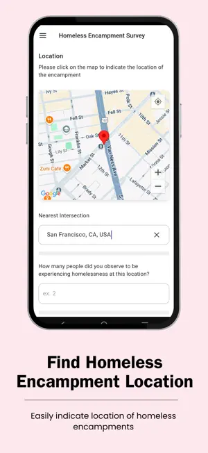 Homeless Survey screenshot 1